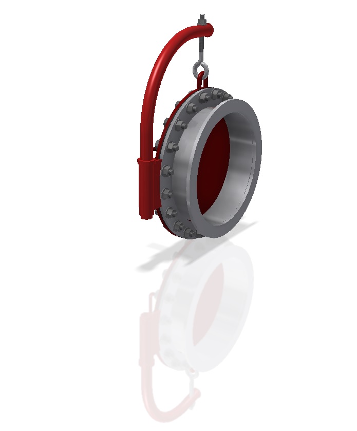 20“ 吊艇架人孔